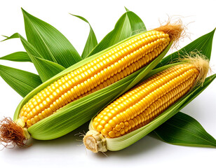 Fresh Corn on the Cob A Vibrant Harvest Image