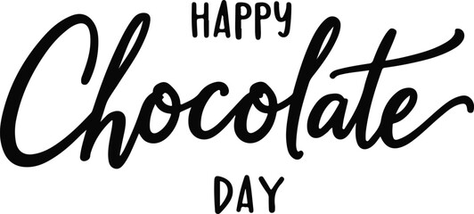 Fototapeta premium world chocolate day vector