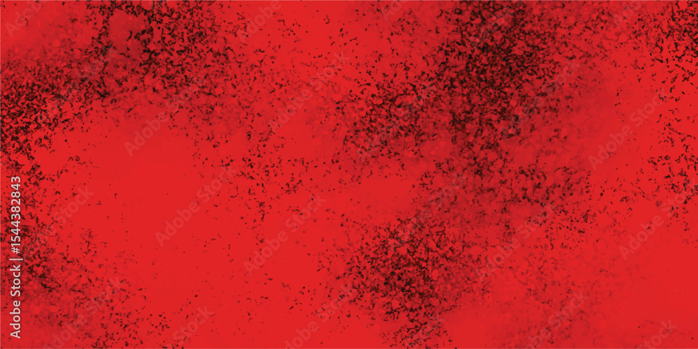 Poster abstract red background with black speckled texture offering versatile design options for various cr