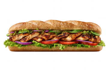 Grilled Chicken Sub Sandwich