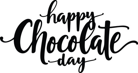 world chocolate day vector