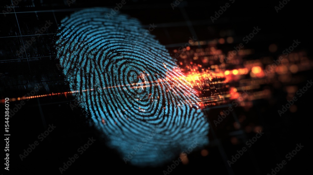 Poster Digital Fingerprint Representation Used for Identity Verification and Secure Access in Modern Technology