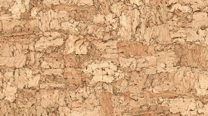 Obraz premium Smooth cork texture in neutral tones, a minimalist and natural backdrop for versatile designs ﻿