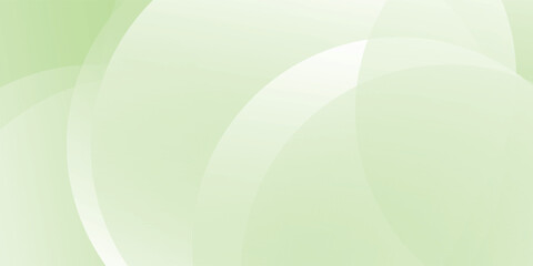 Fototapeta premium Green and white vector gradient abstract background design. FUTURISTIC geometric circle modern vector illustraton