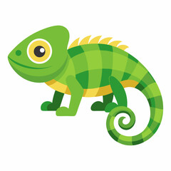 Simple Chameleon Illustration