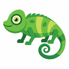 Simple Chameleon Illustration
