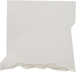 White ripped paper torn edges strips isolated on black background