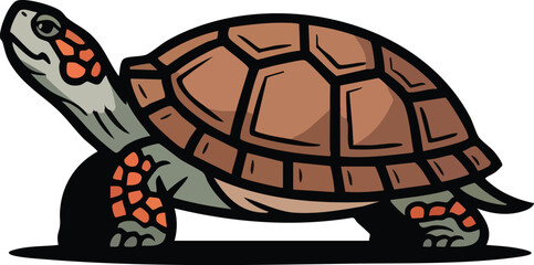 Illustrative Vector Turtle