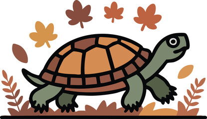 Illustrative Vector Turtle