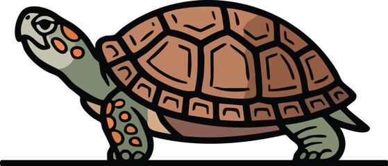 Illustrative Vector Turtle