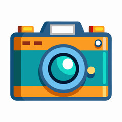 Digital Camera Icon Vector