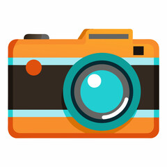 Digital Camera Icon Vector
