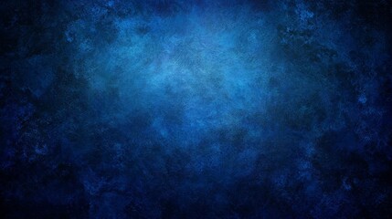 Blue Grunge Texture: Dark Abstract Background