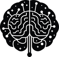 human brain and tree