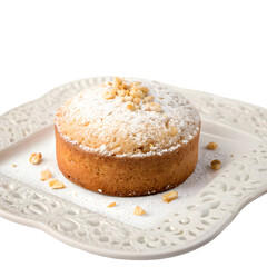piece of cake on a plate