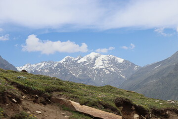 Snowy peaks