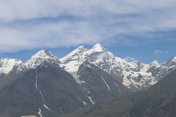 Snowy peaks