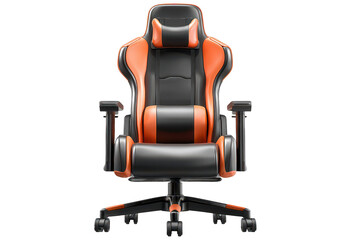 Orange Gaming Chair, Modern Style