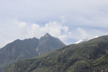 Snowy peaks