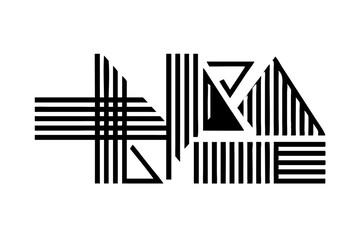 Abstract black background texture image