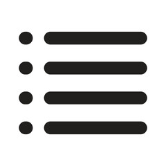 Lineart Icon list. Typographic and Paragraph Tools for UI, Apps, and Web Design.