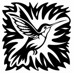 Obraz premium Hummingbird in Flight