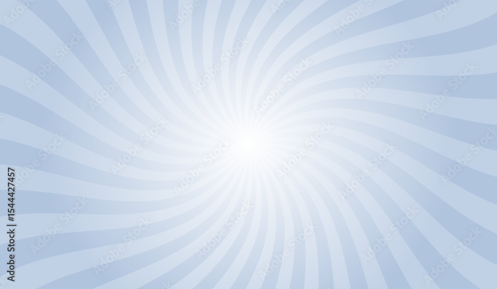 Poster abstract sizzling sunrise yellow background with rays retro starburst. radial spiral stripes backdro