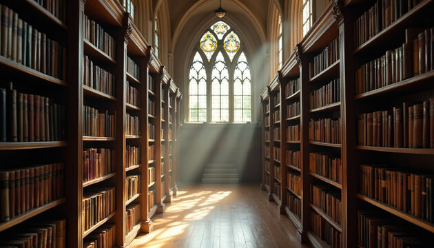 books in library