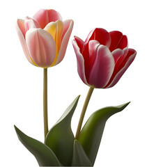 tulips isolated Nature's Artistry Pink TulipsThe couple A single tulip isolated