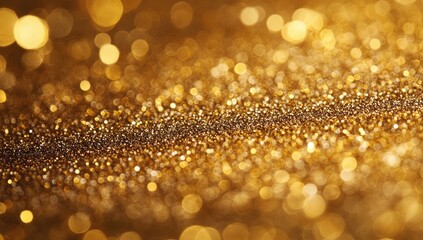 Golden glitter bokeh background (1)