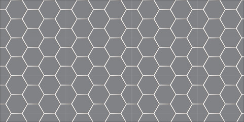 Seamless honeycomb pattern featuring a geometric hexagonal grid texture for a modern tech backdrop