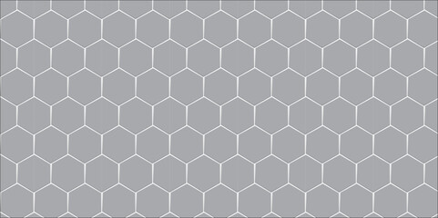 Geometric honeycomb seamless pattern in vector design style with hexagonal shapes and modern texture