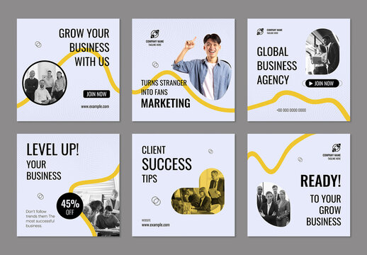 Business Growth Social Media Post