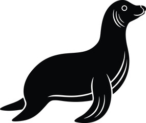 Sea lion vector art illustration