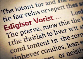 Obraz premium The editor was instructed to abridge the longest novel into the shortest version, making sure that the story retained its emotional depth and critical plot twists 