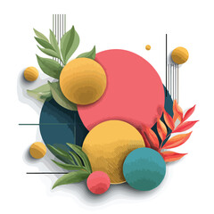 vector illustration of circle isolated in White Background, circle vector