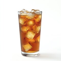 Iced tea in a tall glass