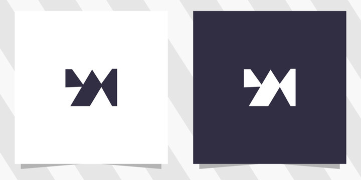 letter w logo design vector