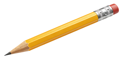 Yellow Pencil A Classic Writing Tool for Students and Artists