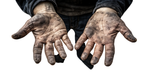 Hardworking Hands A Powerful Image of Labor and Industry