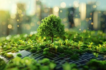 Ultra Hd Image of Ecology Friendly Energy Environment Sustainable Concept