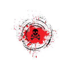 danger warning sign vector	