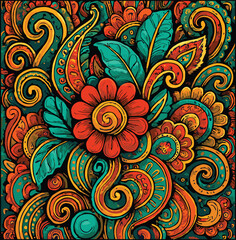 A seamless and stylish pattern design featuring repeating geometric shapes and balanced symmetry, perfect for backgrounds, textiles, wallpapers, or branding materials.

