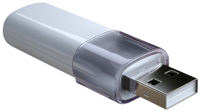 Flash Drive: A sleek, modern flash drive, ready to store and transfer data, embodies the fusion of innovation and utility. This photo invites you to explore the power of portable information storage.