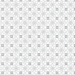 Elegant Grey Floral Tile Repeat Pattern &ndash; Seamless Vintage-Inspired Design for Wallpaper, Textiles, Packaging, and Interior Decor Projects

