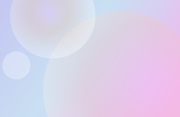 イラスト素材・しゃぼん玉とグラデーション背景