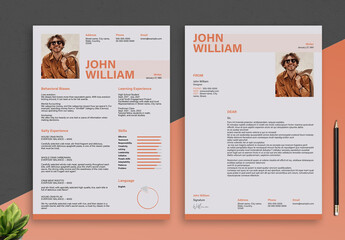Resume Template Layout