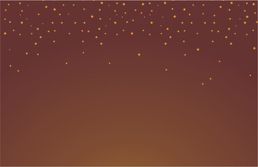Sky background,Gold coloured stars vector seamless pattern background, golden stars texture background ,stars shapes background,black red coloured gradient background	