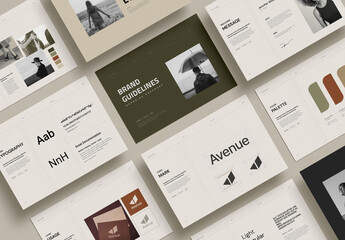 Brand Guidelines Brochure Template