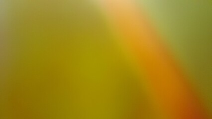Bokeh photo create abstract blurred image featuring gentle gradients of green, orange and yellow tones, evoking a natural, serene, soft and diffused texture that feels light and calming.